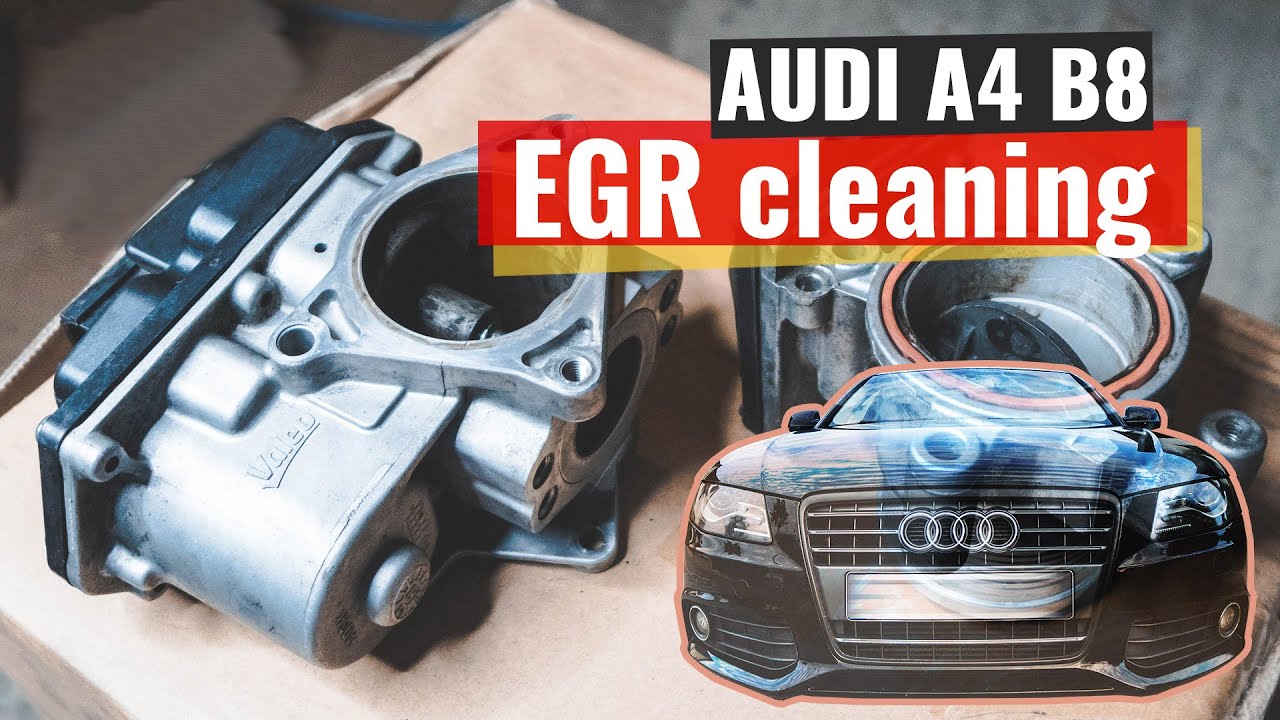 Audi A4 B8 2.0TDI - Очистка EGR [Как сделать]