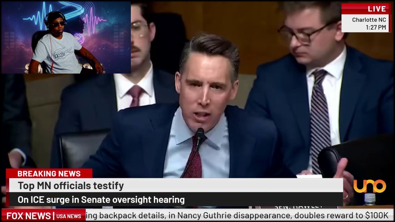 Senate Clashes - Hawley and Ellison Trade Barbs in Tense Hearing Reaction