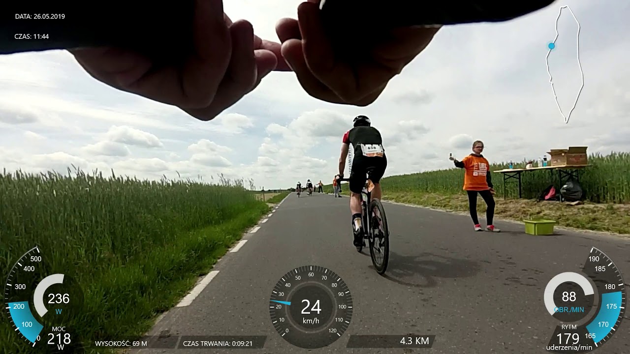 TRI Sieraków 2019 1/4  Maciej z NT