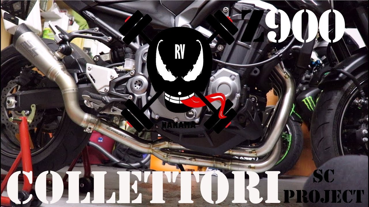KAWASAKI Z900 • CAMBIO COLLETTORI SC PROJECT (NO DB KILLER) SOUND TEST