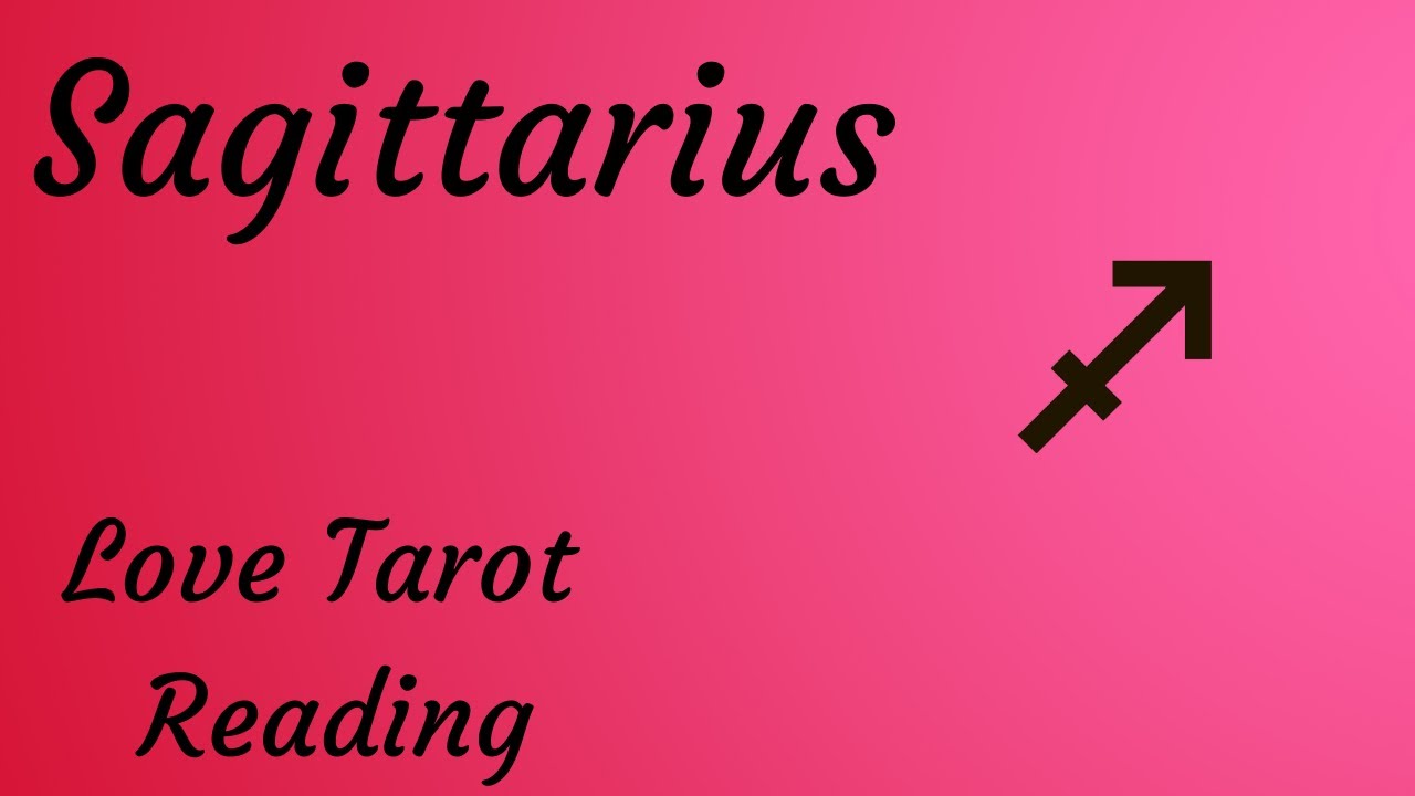 Sagittarius Love Tarot Reading  *RED FLAG - RUN - SOMEONE YOU KNOW HAS FEELINGS FOR YOU*