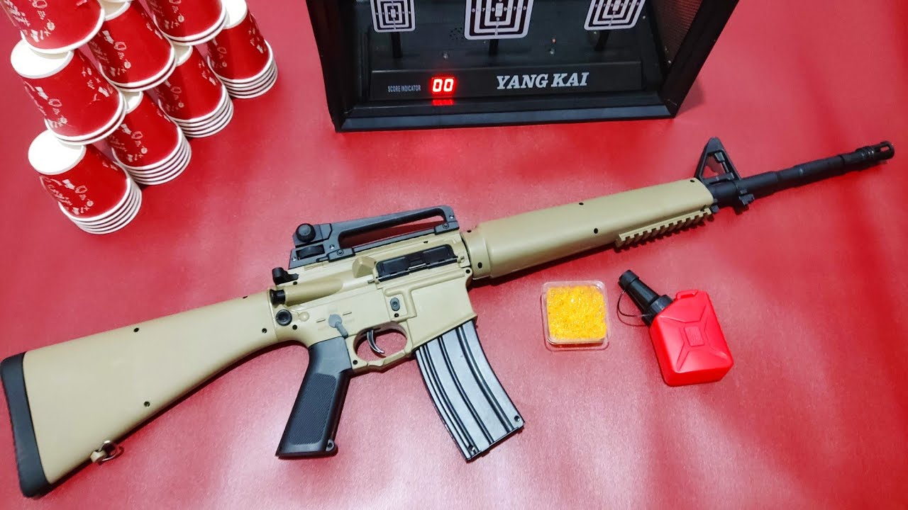 Unboxing M16 Gelblaster