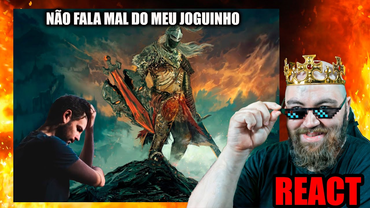 REACT NUNCA OUVI TANTA BOBAGEM SOBRE ELDEN RING