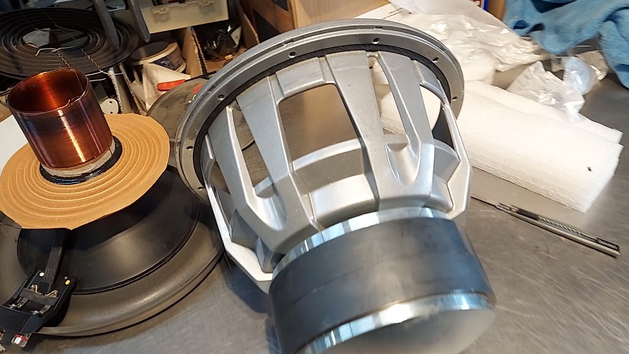 How to solve several problems with an old JL Audio 12" W7 12W7 