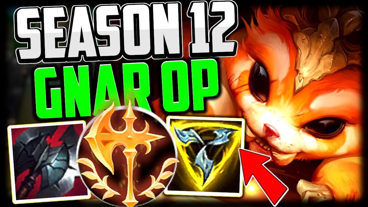 How to Play Gnar & CARRY for BEGINNERS + Best Build/Runes Season 12 - League of Legends