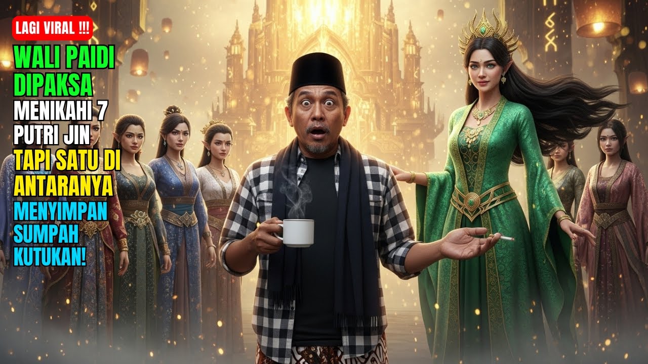 GEMPAR‼️ Wali Paidi Dipaksa Menikahi 7 Putri Jin: Namun Satu di Antaranya Menyimpan Sumpah Kutukan..