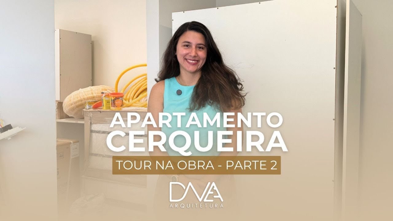 TOUR PELO APARTAMENTO CERQUEIRA | Continuação da Obra • Parte 2 🏗️