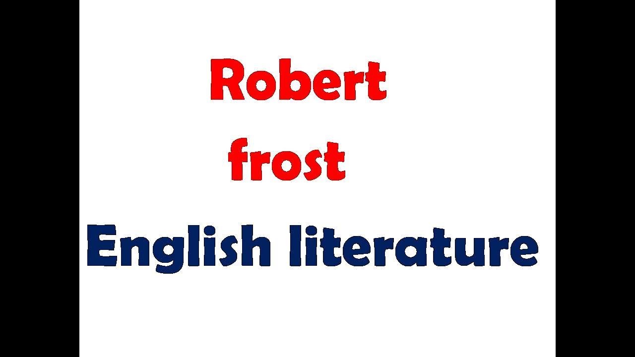 Robert frost samvida grade 1 ( English literature)