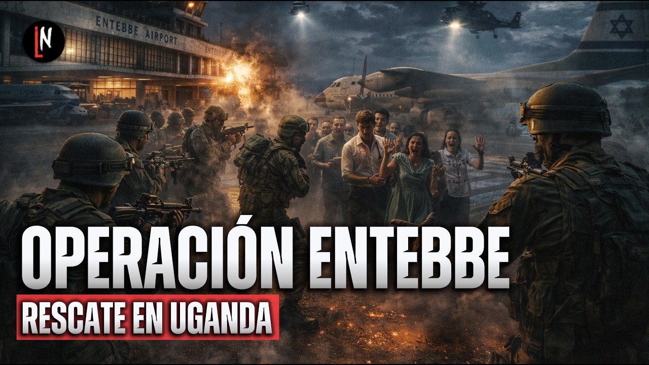 OPERACI&Oacute;N ENTEBBE, el incre&iacute;ble rescate de israel&iacute;es desde Uganda