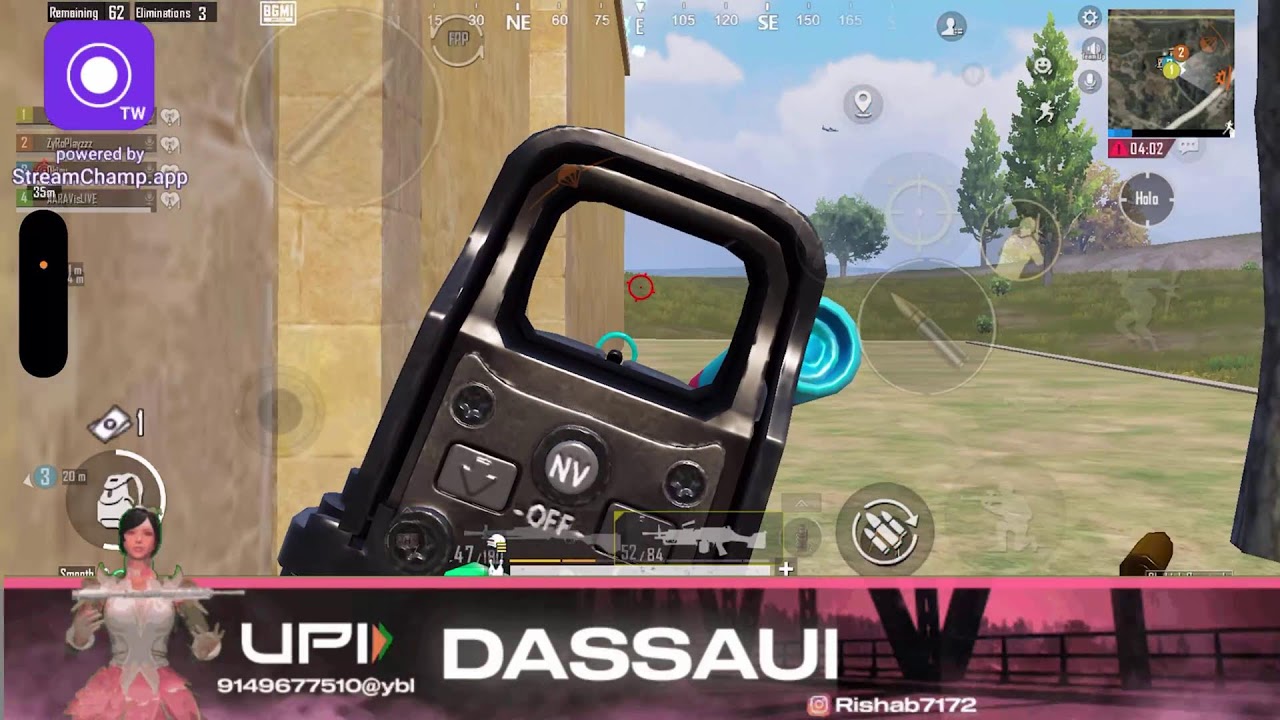 Classsic Rush Gameplay with new M416 | Wildsoul Warden | Bgmi | Classic Game - DASSAULTisLIVE |