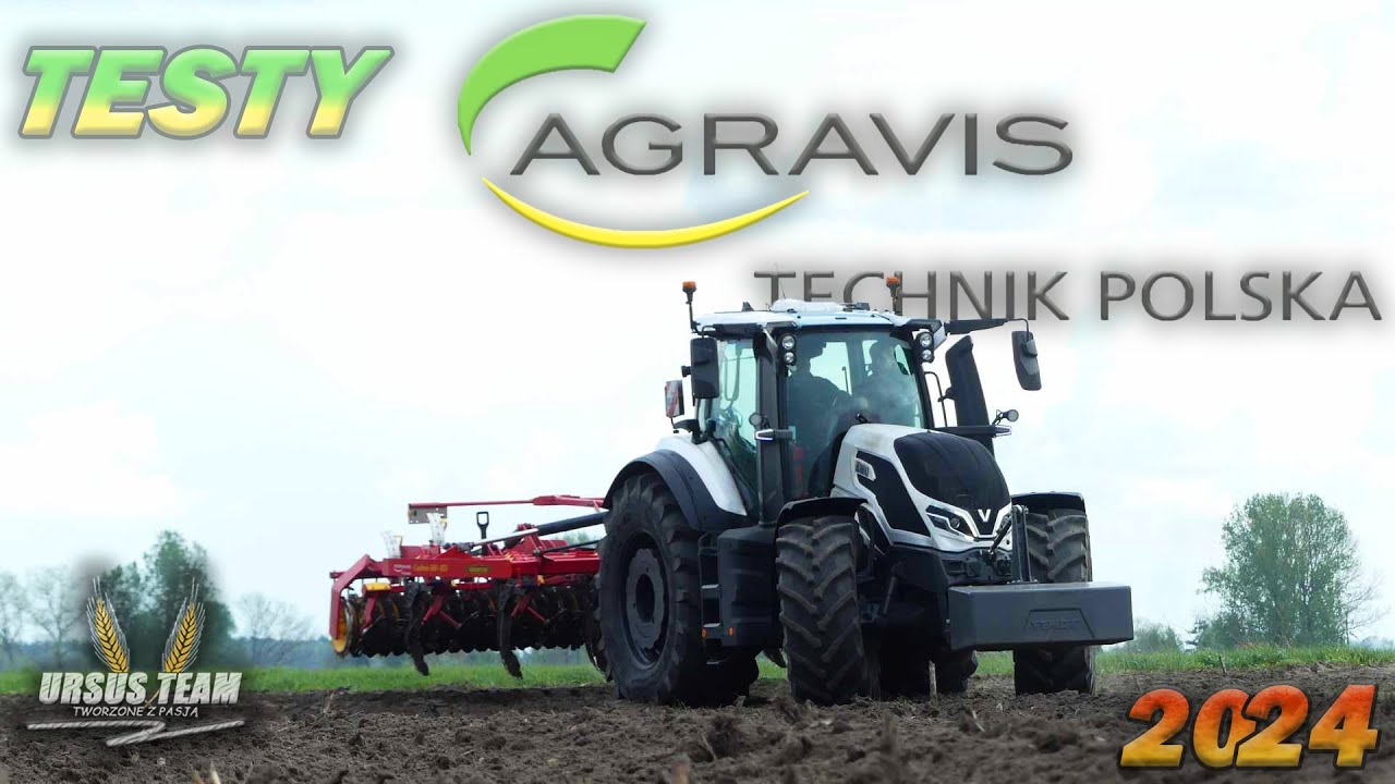 Testy Valtra Q305 ✮ Vaderstad Cultus HD 425 ✮ Uprawa pod kukurydzę 2024 ✮ Agravis ✮