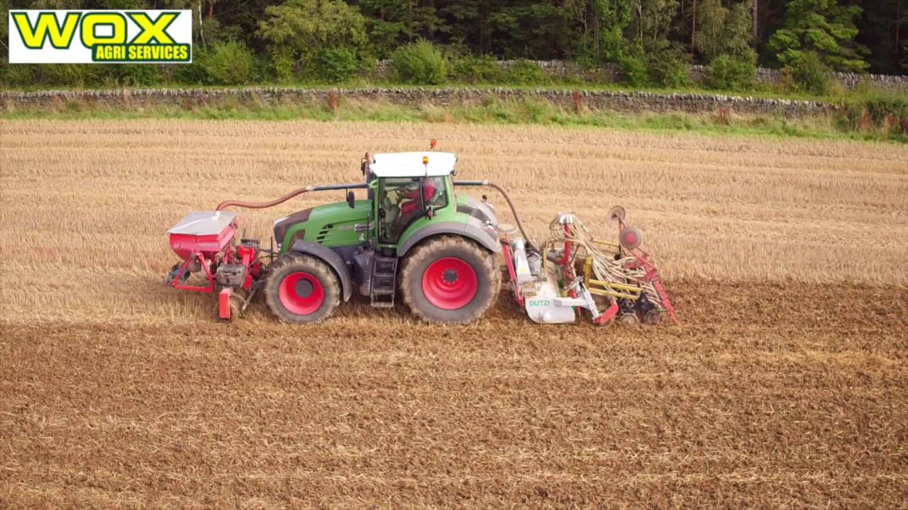 Dutzi KR3000 with Seeder & Fendt 936