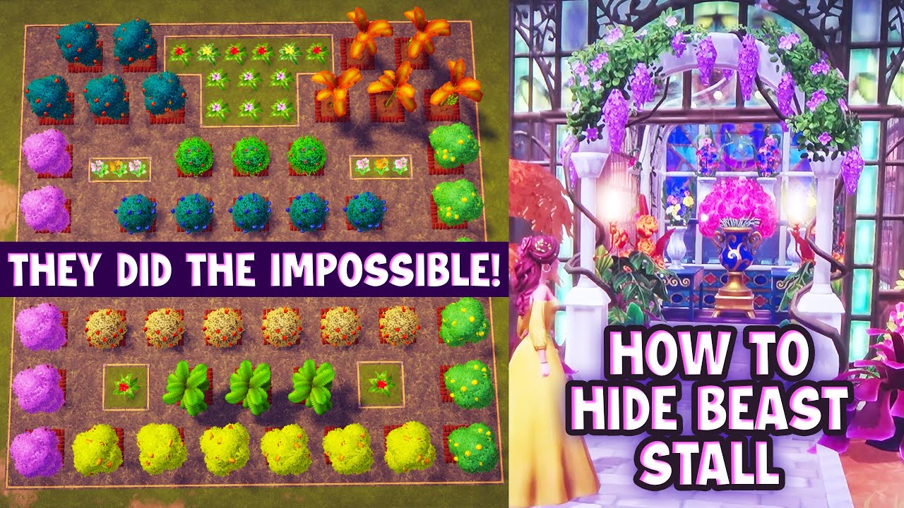 IMPOSSIBLE Challenge is Complete in Disney Dreamlight Valley! EPIC Beast Stall Makeover!