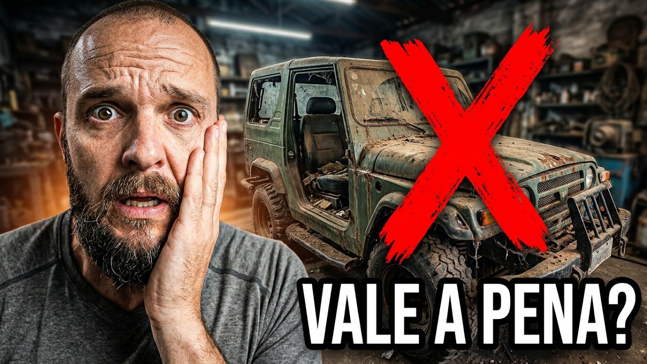 Como Transformar um Jipe JPX ABANDONADO em um Monstro! (Ep.1)