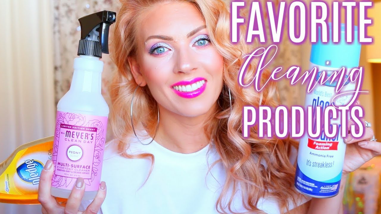 MY FAVORITE CLEANING PRODUCTS 2018