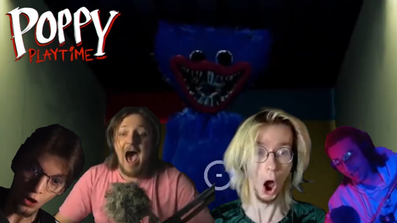 Poppy Playtime Chapter 1 Jumpscare and Creepy Moments Compilation (Chucken, Weza, Zeron, Eleven)