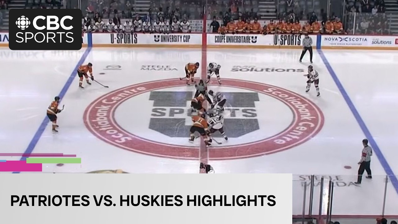 UQTR Patriotes vs. Saint Mary's Huskies | U Sports men's hockey gold medal game highlights