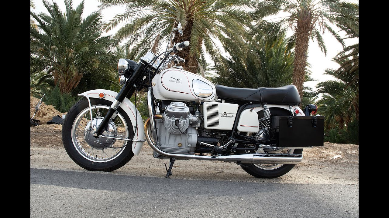 Moto Guzzi Ambassador Civilian 1971 года, восстановленный