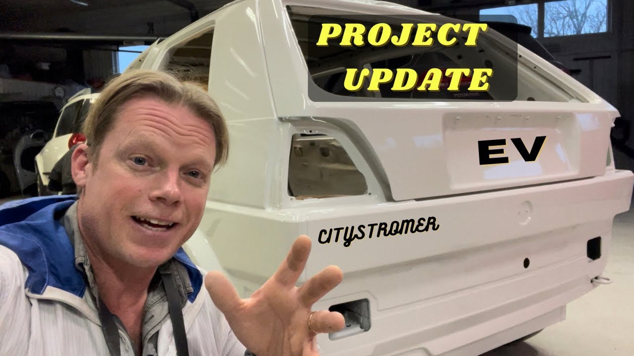 Vw Golf Mk2 Citystromer EV. Conversion Restoration and Modernization