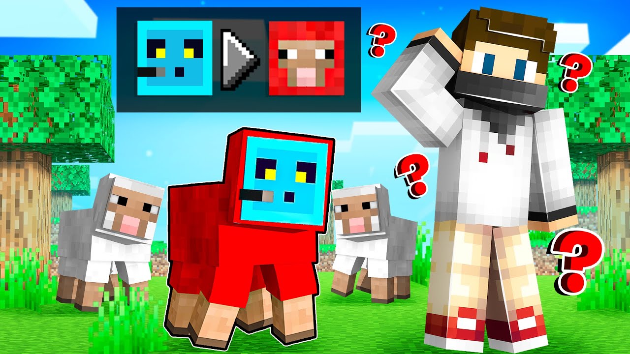 HAYVAN OLARAK SAKLANDIK  - Minecraft
