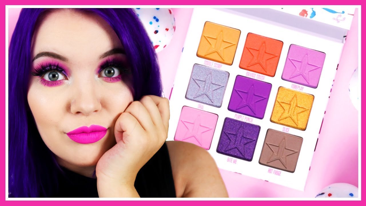 Jeffree Star Mini Breaker Palette | 2 Looks + Swatches