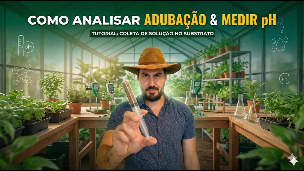 Como Analisar a Adubação e Medir o pH do Substrato Corretamente