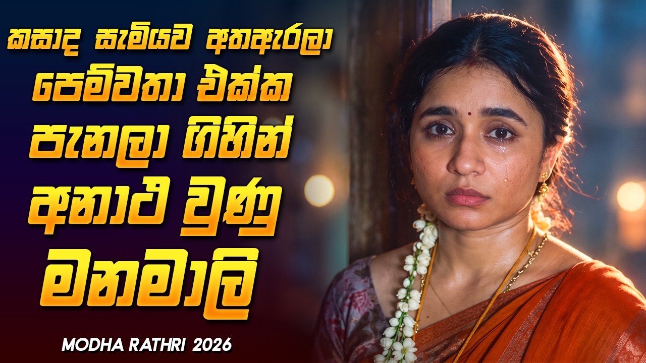 සැමියව දාලා පෙම්වතා එක්ක ගිය මනමාලි අනාථ වුණු හැටි 🥺 | Modha Rathri Movie Review Sinhala