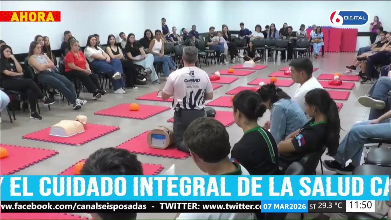 07-03-26  En el marco del Día de la Mujer, se realiza la Jornada de Salud Cardiovascular