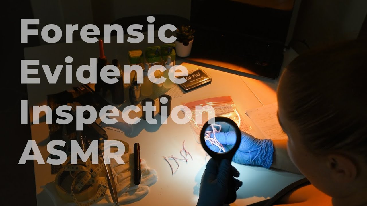 Forensic Evidence Inspection / *NO TALKING* / 75 MINS / ASMR by Aurora / Unintentional