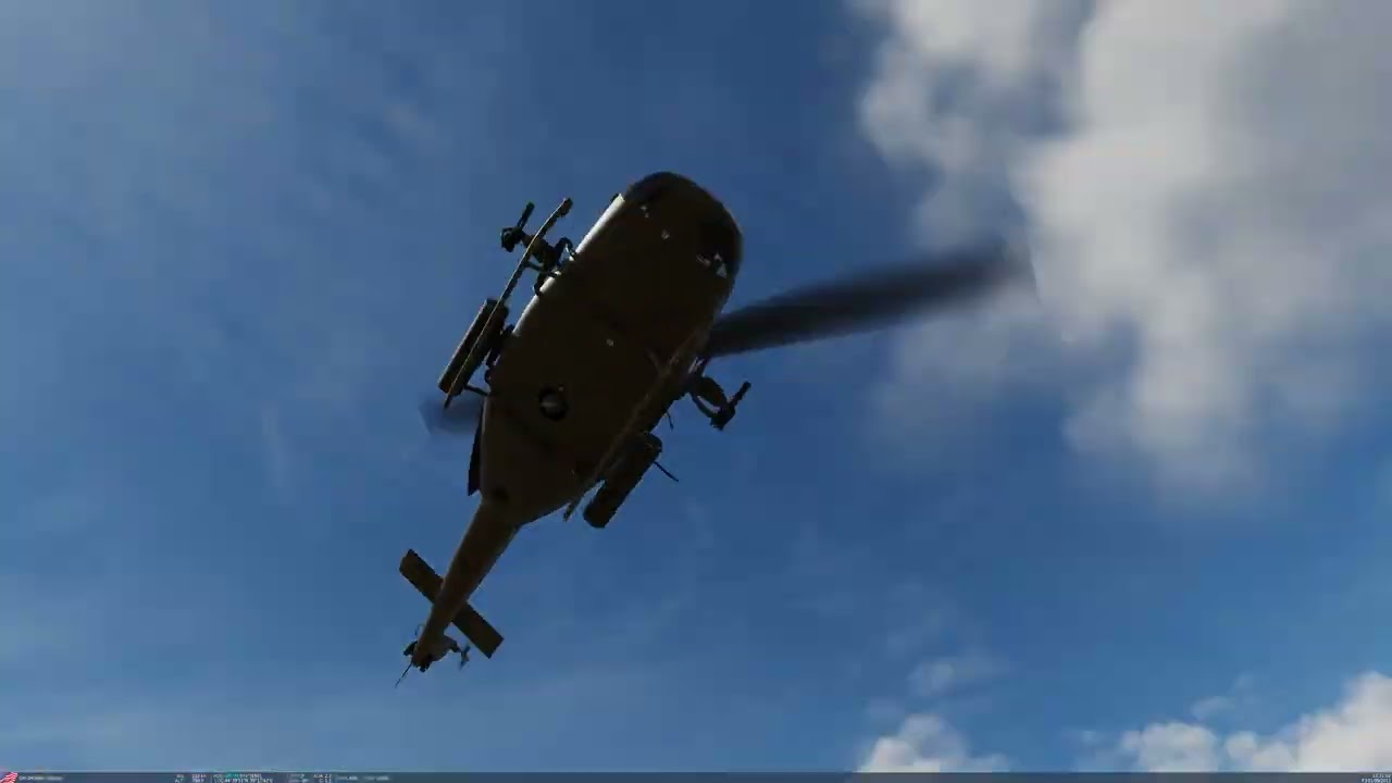 Air to Ground Huey Convoy Attack