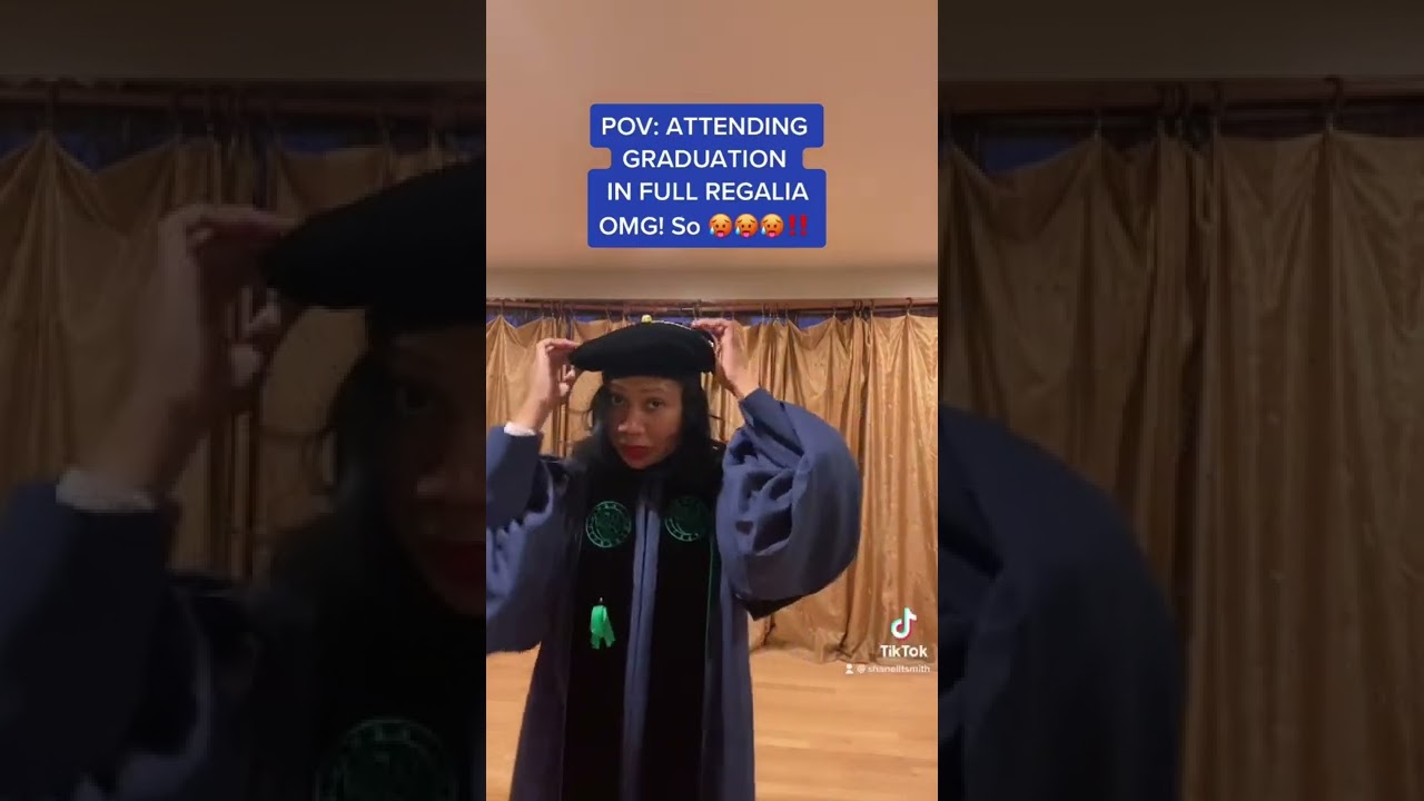 #iykyk #graduationday #capandgown #doctorate #doctoralexpert #fullregalia (Sound by @elyse Michaels)