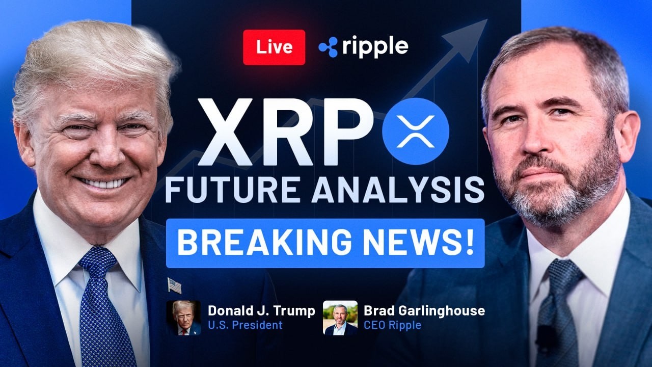 LIVE: Donald Trump & Brad Garlinghouse on XRP Price Prediction 2026