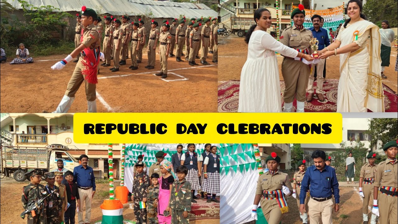 Republic day clebrations#sanghamitra narayana#school