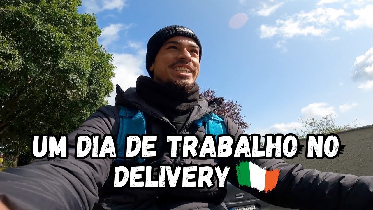 MINHA ROTINA COMO DELIVERY NA IRLANDA
