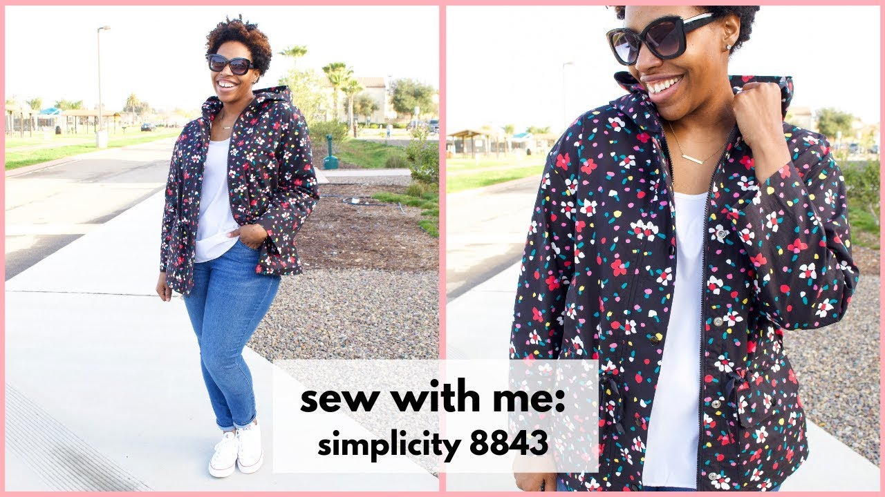 SEW WITH ME: SIMPLICITY 8843 ANORAK