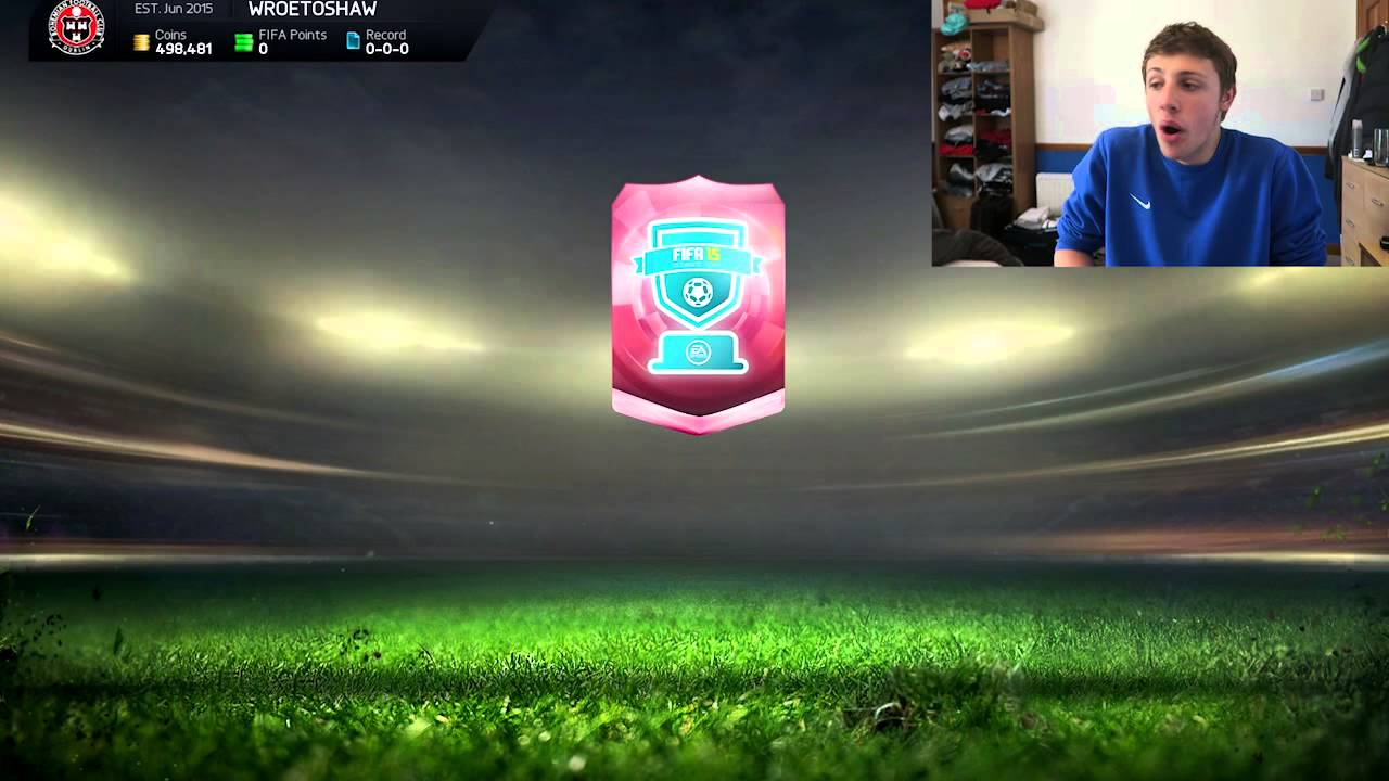 2 INSANE PINK CARDS IN 1 PACK!!!! - FIFA 15