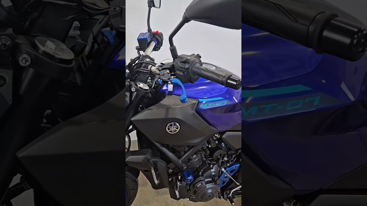 New Accessories Line for Yamaha MT-07 2025