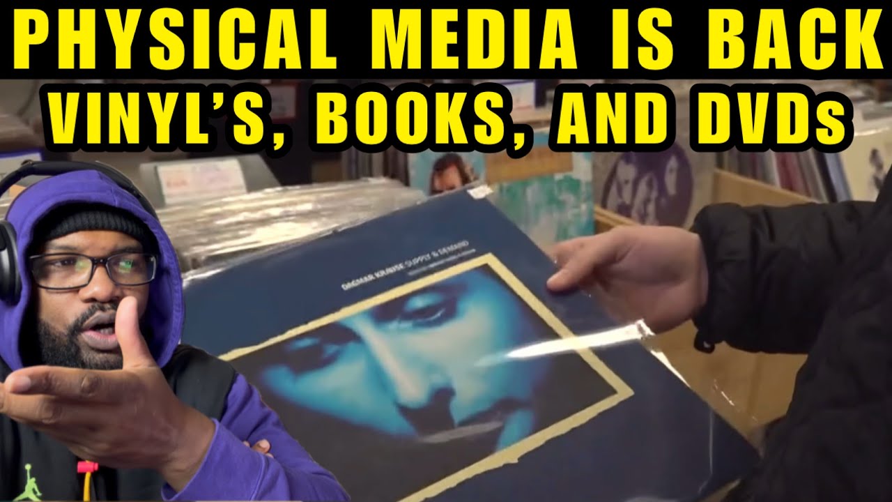 Why Americans Are Returning to Vinyl, Books and DVDs
