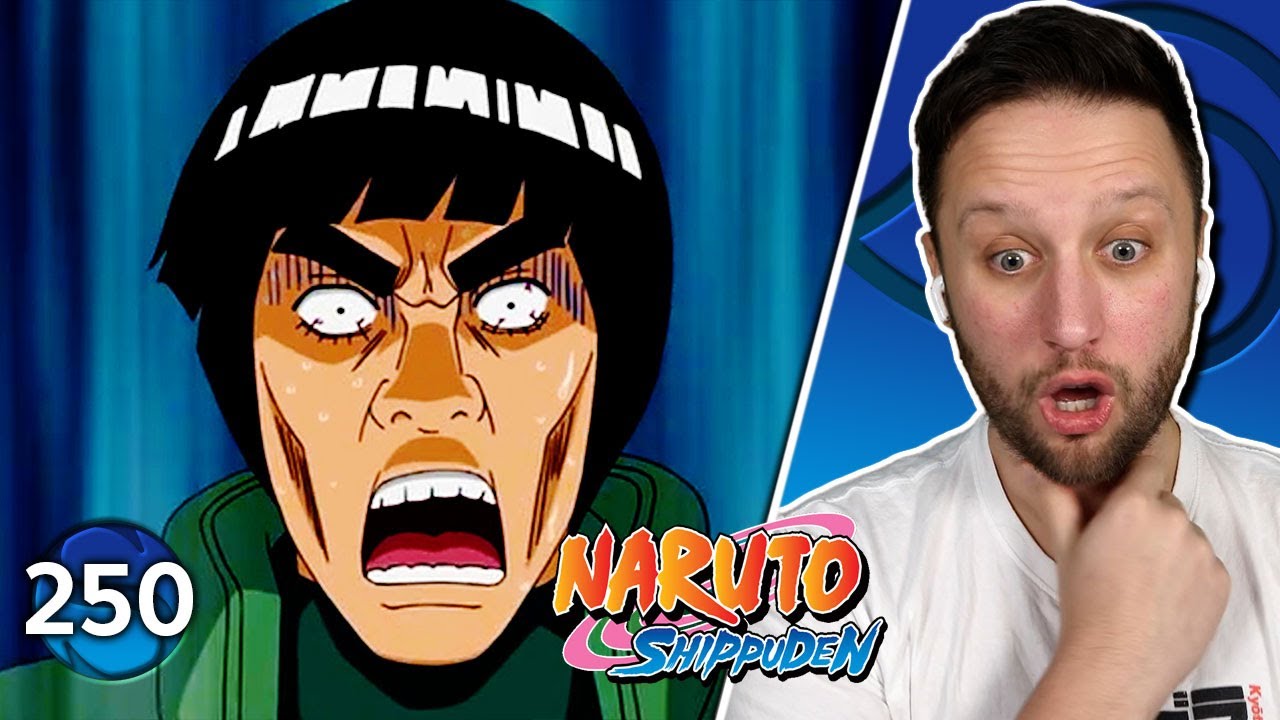 Guy Opens The 7th Gate! - Naruto Shippuden Episode 250 Reaction