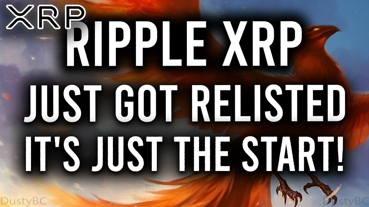 RIPPLE XRP JUST GOT RELISTED!!!!!!!!! (In Japan) THIS IS AMAZING NEWS & JUST THE START OF MANY!!!!