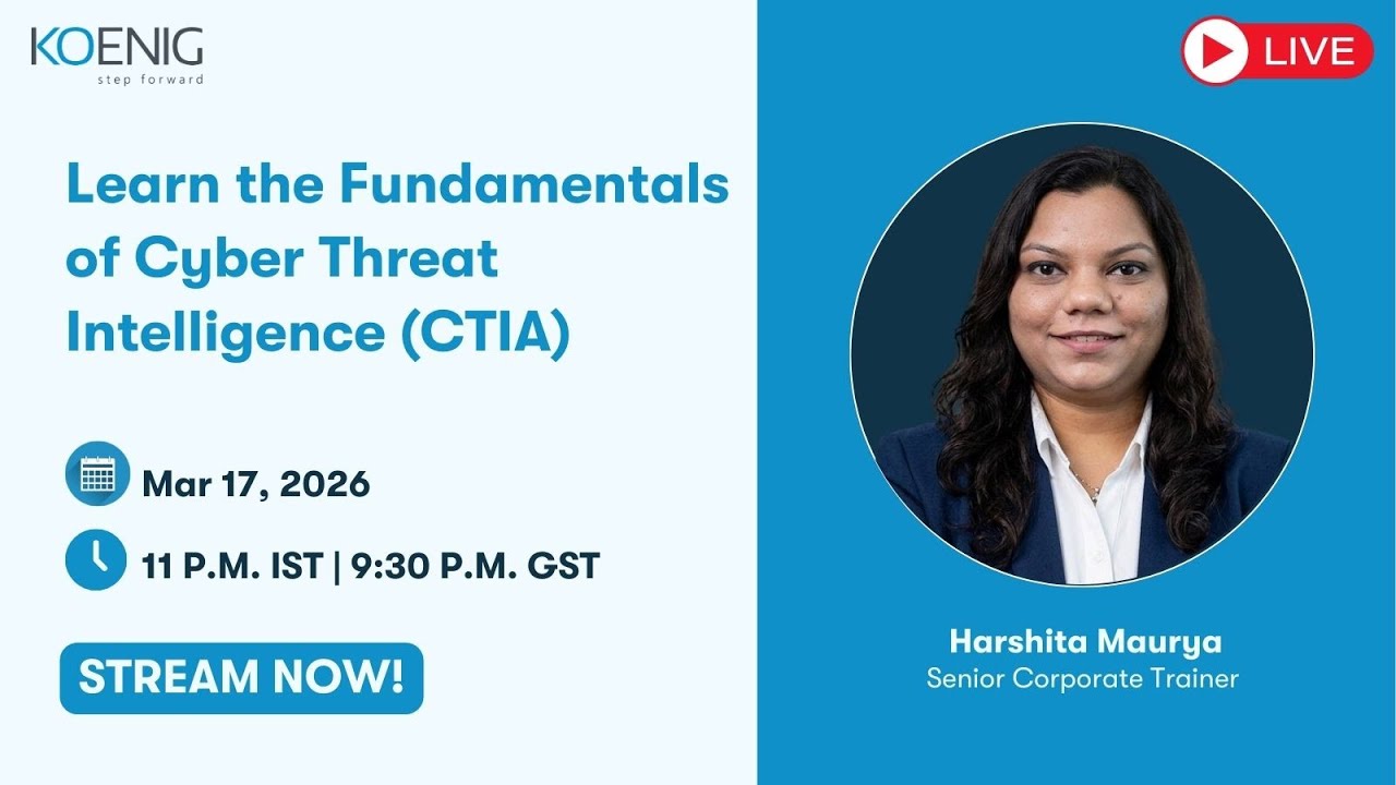 Learn the Fundamentals of Cyber Threat Intelligence (CTIA)