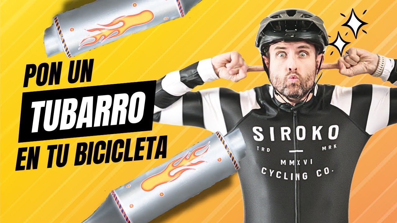 ¿Una bici con escape de MOTO? 😂 Probamos el invento más RUIDOSO de AliExpress