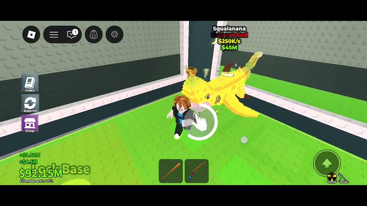 Playing steal a brainrot on my alt account