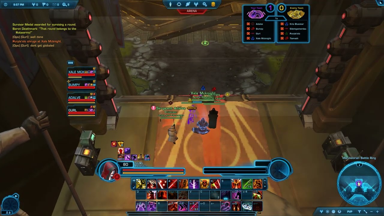 Best Hatred Sin - WORLD I SWTOR Arena PvP I Perfect play and carries