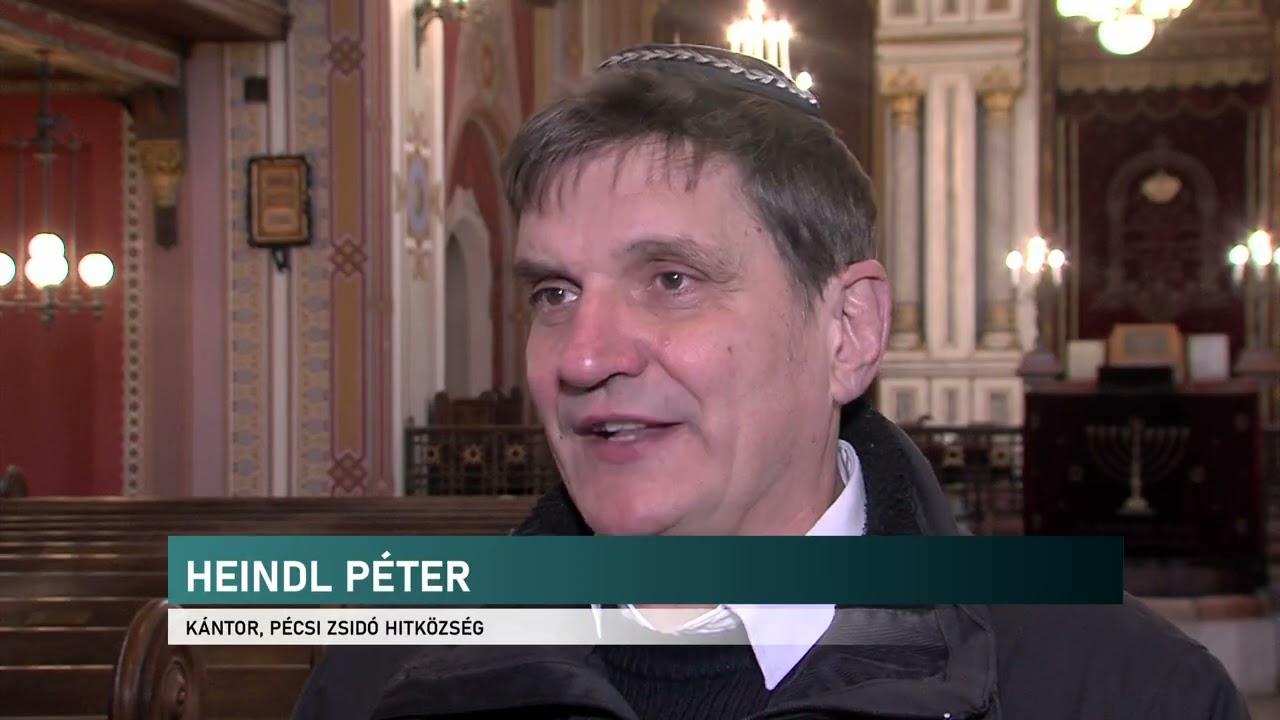 25 év után lett újra zsidó kántor Pécsen