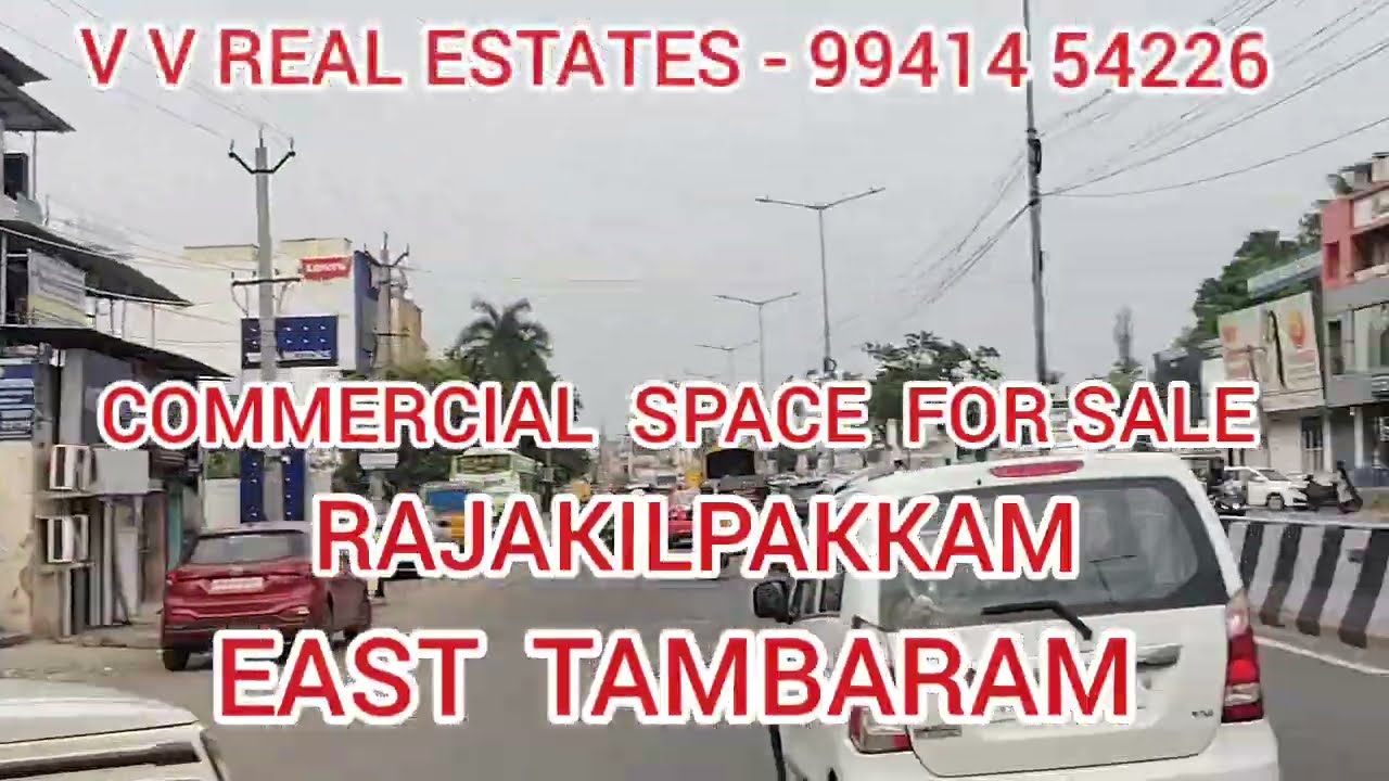 SOLD OUT - COMMERCIAL SPACE FOR SALE AT RAJAKILPAKKAM, EAST TAMBARAM, CHENNAI-73