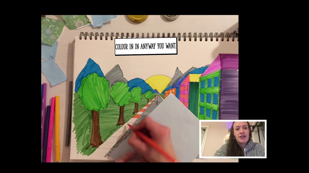 Drawing to a vanishing point