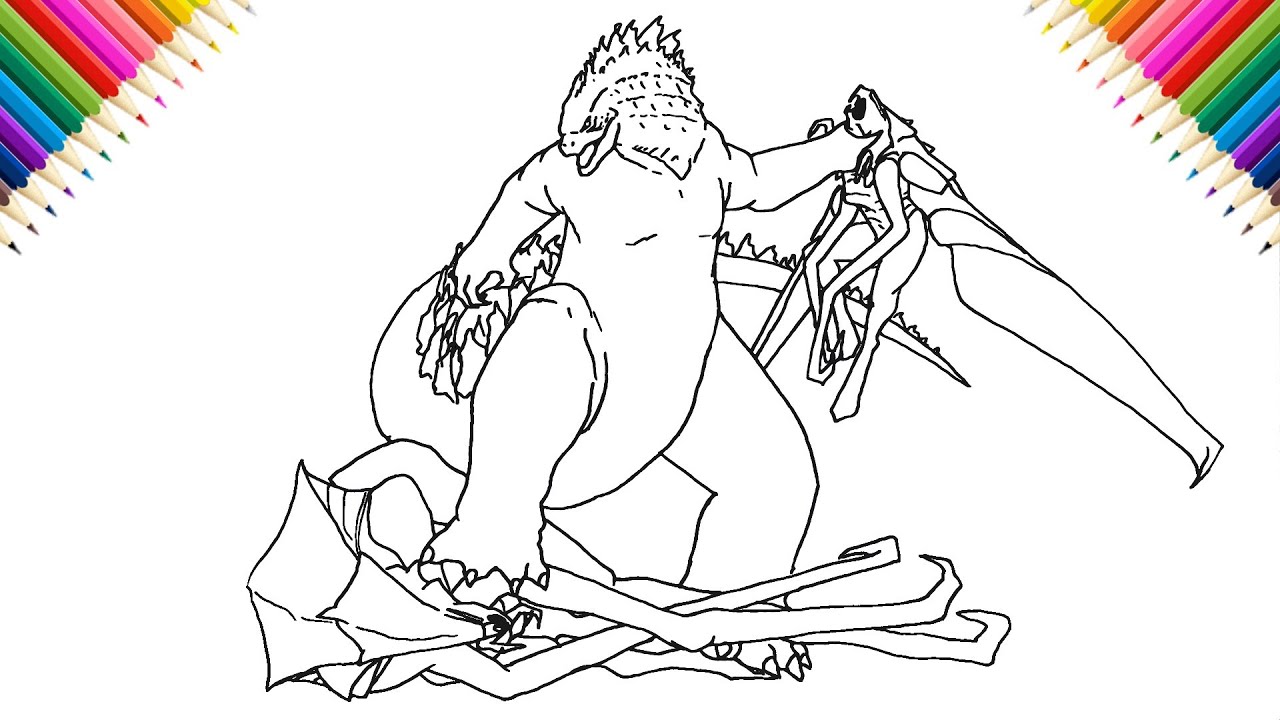 How to Draw Godzilla vs Muto