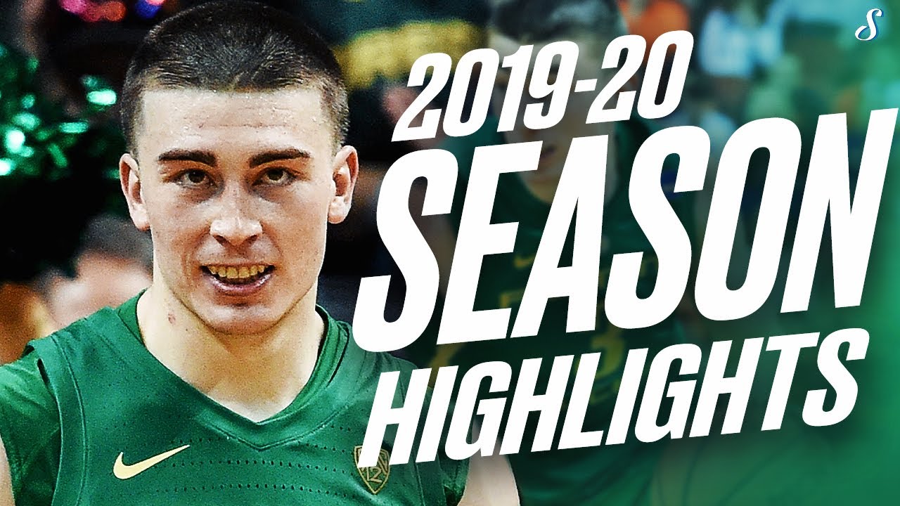 Payton Pritchard Oregon 2019-20 Season Highlights | 20 PPG  5.5 APG 46.8 FG% PAC 12 POY