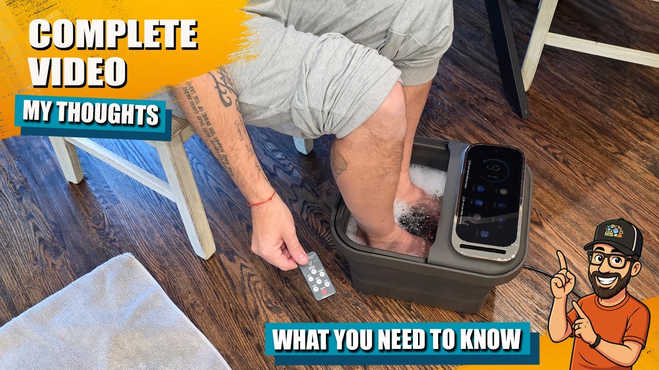 Collapsible Foot Spa Bath Review – Heat & Shiatsu Massage Tested